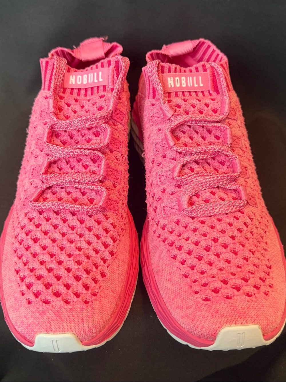NOBULL All Day Knit Fuschia Women’s Size 10.5 - Picture 3 of 9
